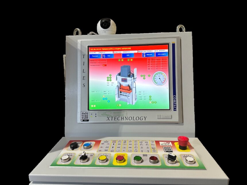 Quadro Co.Fin per MT2090, macchina per piastrelle